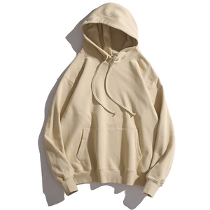 Hoodie Rajut Berkualitas Tinggi dengan Kap Depan, Tebal 240 Gram, Musim Dingin, Unisex, Ukuran Besar, Bahan Bernapas, Sablon Sutra - Product Image 1