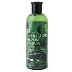 Tonico per la Pelle Farmstay per Donne, Grande Capacità 350ml, Ipoallergenico, Idratante e Lenitivo con Semi di Tè Verde, Offerta Speciale - Product Image 1