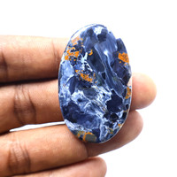 Pierre précieuse de créateur Pietersite Flashy Pietersite Cabochon Lot de pierres précieuses pour bijoux Pietersite texturée pour la fabrication de pendentifs en pierre