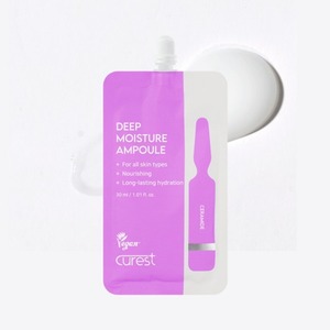 Suero coreano K-Beauty CureRest Ampoule de Hidratación Profunda 30ml Hecho en Corea Productos Faciales Unisex para el Cuidado de la Piel - Product Image 1