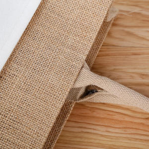 Foldable Jute Canvas Shopping Bag with Eco-Friendly Materials and Lightweight Design - Product Image 4