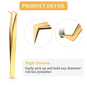Pince à épiler professionnelle en acier inoxydable durable avec pointe dentelée lisse pour usage en salon, personnalisable - Product Image 3