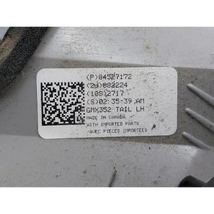 Luz de Freno Trasera Izquierda para Impala X 2013-2020, Usada, OEM 84527172, Certificada por OE, Excelente Estado, Ajuste Universal - Product Image 6