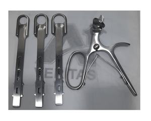 ชุดเครื่องมือผ่าตัดแบบใช้ซ้ำได้ทำจากสเตนเลสมี3ใบมีดสำหรับ A-1 Veritas sluder - Product Image 1