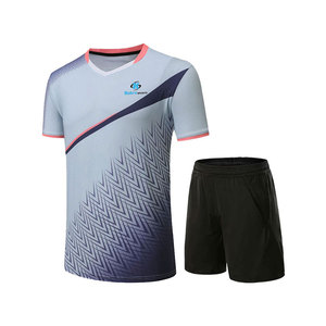 Uniforme de badminton à prix avantageux, tissu doux, design personnalisé, 100% polyester, uniforme de badminton de qualité supérieure - Product Image 1
