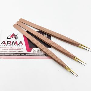 Pinzas de Aislamiento Rectas Profesionales de Acero Inoxidable, 10 mm de Longitud, Punta Lisa, Logotipo Personalizado, Marca Privada, Pinzas Sostenibles - Product Image 3