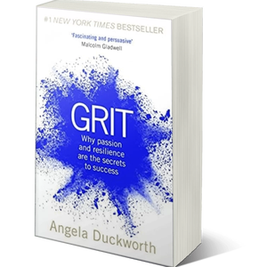 Livre broché personnalisé « Grit » de l'auteur Angela Duckworth, impression de couverture souple - Product Image 1