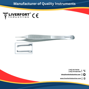 10 Pinzas Dilatadoras Anguladas a 45 Grados con Puntas de 0.2mm y 12cm, Micro Pinzas de Cirugía Plástica, Instrumentos Quirúrgicos de Acero Inoxidable CE - Product Image 6