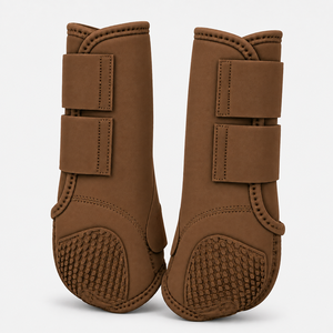 Bottes de sport pour chevaux en néoprène absorbant les chocs, pour l'équitation, l'entraînement, la course, le saut d'obstacles, l'utilisation en écurie, avec un confort sécurisé - Product Image 6