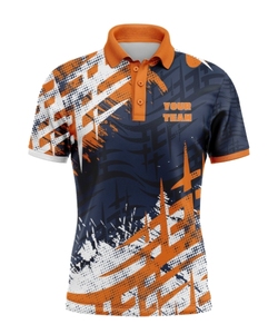 Camiseta Deportiva Personalizada OEM con Estampado por Transferencia Térmica, Tejida, Informal, Sólida, Transpirable, que Absorbe la Humedad, para Equipos Deportivos - Product Image 5