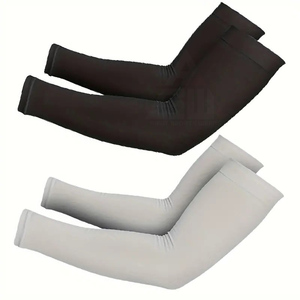 Ensembles de manchons de bras de sport unisexes pour adultes, respirants, écologiques, résistants à l'eau, séchage rapide, 100% polyester, kits de cyclisme - Product Image 2