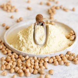 Poudre d'isolat de protéines de pois chiches végétaliennes de haute pureté 100 % pure pour boissons riches en protéines, barres, collations et applications alimentaires innovantes - Product Image 1