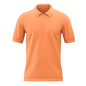 OEM Men's High Quality <b>Polyester</b>/Cotton Knitted Solid Casual Short Sleeve <b>T</b>-<b>Shirt</b> with All-Over Print Custom Logo Anti-Pilling - Product Image 5