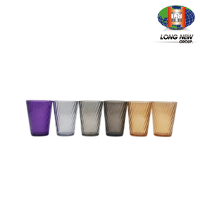 LONGNEW Lightweight PET <b>Plastic</b> Water Cups | Reusable Food-Grade Drinkware - Product Image 2