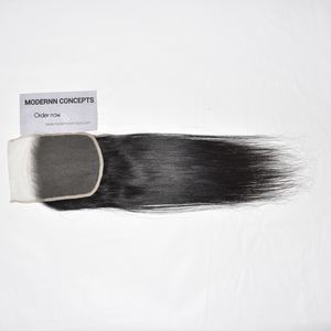 Cheveux humains brésiliens vierges bruts non traités, cuticules alignées, tissage Genius, fermeture 6*6, lisses, qualité Temple, pour la vente en gros - Product Image 4