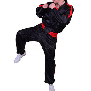 Conjunto de Chaleco y Pantalones Cortos de Kick Boxing Personalizados de Poliéster, Ropa Deportiva Transpirable y Resistente para Gimnasio y Competencia - Product Image 3