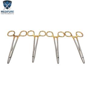 ที่จับเข็มคุณภาพสูง สแตนเลสสตีล ปากจับทังสเตนคาร์ไบด์ ใช้ซ้ำได้ ฆ่าเชื้อได้ด้วยหม้อนึ่งความดัน อุปกรณ์ผ่าตัดเย็บแผล - Product Image 2