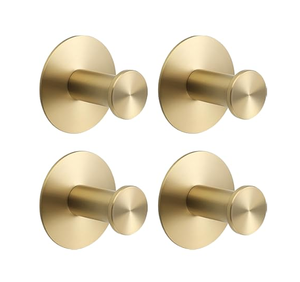 Luxurious Decorative Brass Hook <b>Wall</b> Bathroom Towel Hanger <b>Wall</b> Hook for Bathroom Home Hotel Made in India - Product Image 4