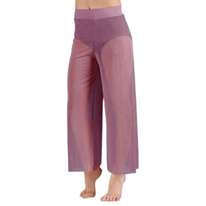 Pantalon large en maille pour femme, personnalisé, avec tissu doux et respirant, idéal pour le streetwear ou la détente - Product Image 3