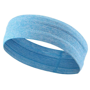 Custom Thin Wide Running Tennis <b>Headband</b> Yoga Fitness Polyester Nylon <b>Sport</b> Hairband Elastic Non-slip Dry Eco-friendly Sweatband - Product Image 2