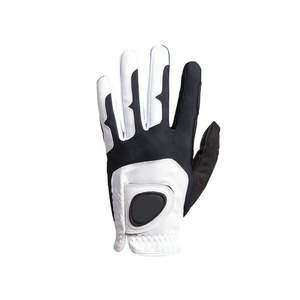 Gants de golf en cuir de cabretta de mouton blanc de qualité supérieure, cuir véritable haut de gamme avec emballage premium, gants de sport - Product Image 5