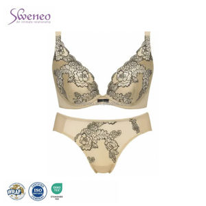 Soutien-gorge en dentelle personnalisé OEM pour femmes, sous-vêtements coupés et cousus, lingerie en coton respirant et doux, fabricant de soutien-gorge sexy de haute qualité - Product Image 1