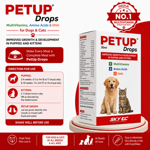 Qualité Export PetUp Pro Drops 30ml Complément Liquide pour Animaux Sans Céréales Soutien Immunitaire Nutrition Quotidienne Santé Bien-être Vitalité pour - Product Image 4