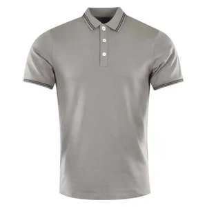 Camisetas Polo Personalizadas al por Mayor, 100% Algodón Piqué, Manga Corta, Antiarrugas, Camisetas Polo para Hombre con Logotipo de Marca, para Golf - Product Image 2