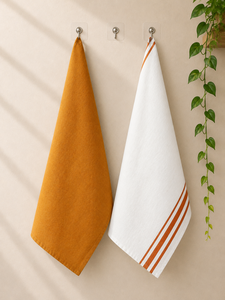 Paño de Cocina de Lino Personalizado, Paño Absorbente a Rayas para el Hogar - Product Image 1
