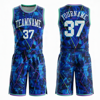 Nouveaux uniformes de basketball imprimés OEM 2026 en gros, 100 % polyester, col en V, sans manches, légers, respirants, nom d'équipe personnalisé