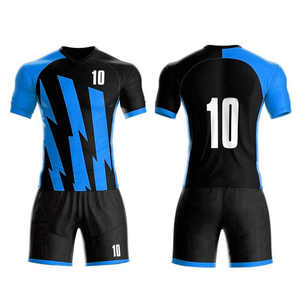 Soccer <b>Athletic</b> Uniform Quick Dry Jersey And Matching Shorts Comfortable Daily Sportswear - Product Image 6