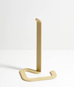 Porte-serviettes mural carré moderne en acier inoxydable pour cuisine, finition nickel, base facile à coller, sans perçage - Product Image 5