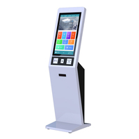 Kiosque d'attente tout-en-un 21,5''/23,6'' avec écran LCD pour affichage numérique publicitaire intérieur sur pied OEM