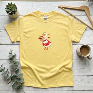 T-shirt drôle en coton pour la Saint-Valentin, pour femmes, couples, petite amie, femme - Product Image 3