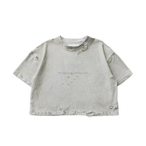 Camisetas Unisex Oversize de Algodón 100% de 280 Gsm, Teñidas Lisas, Transpirables, Estilo Urbano, Personalizables al por Mayor - Product Image 4