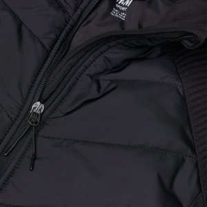Nouvelle conception de veste matelassée imperméable pour femmes, style blazer, avec capuche amovible et logo imprimé - Product Image 6