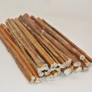 Barritas de Carne de Res Orgánica, Altas en Proteínas, Sin Granos, Bajas en Carbohidratos, Bajas en Calorías, Bajas en Grasas, Golosinas Saludables para Perros Geriátricos, de 2 a 12 Pulgadas, Masticables Secos - Product Image 1