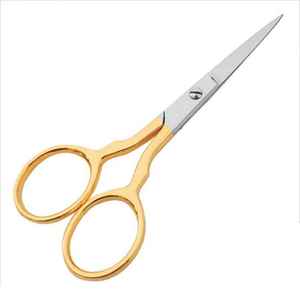 Vintage Style Small Multi-Purpose Fancy <b>Scissors</b> with Stainless Steel Handle Sharp Tip for Embroidery, <b>Sewing</b> & Crafts - Product Image 5