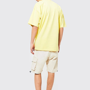 Camiseta Extra Grande Premium para Hombre, Corte Holgado, Elegante y Cómoda para Uso Diario, Tejido de Algodón, Camisetas Extra Grandes OEM - Product Image 4