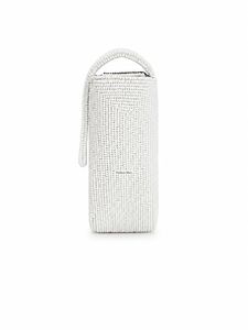 Bolso de noche con cuentas florales geométricas, bolso de hombro hecho a mano con cuentas, bolso cruzado con cuentas florales. - Product Image 3