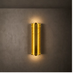 Lampe murale LED avec abat-jour en verre, luminaire décoratif pour l'intérieur et l'extérieur, éclairage monté pour chambre à coucher - Product Image 1