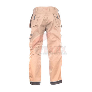 Pantalons de travail fiables, pantalons utilitaires durables avec poches pratiques pour les ouvriers d'usine et les artisans. - Product Image 4
