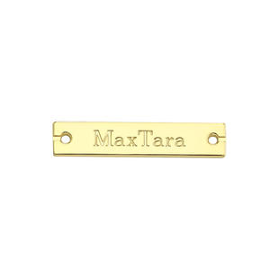 Etiqueta de Identificación de Metal de Latón Personalizada de Buena Calidad con Impresión Digital y Acabado de Esmalte Duro - Product Image 5