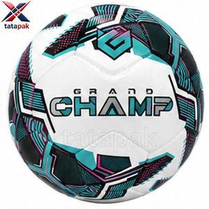 Ballon de football en cuir PVC professionnel avec logo personnalisé - Résistant à l'eau, léger, écologique, toucher doux pour l'entraînement sportif en extérieur - Product Image 1