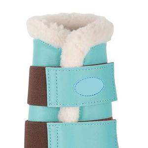 Bottes de protection pour chevaux confortables et sur mesure, en cuir, best-sellers, en vente - Product Image 6