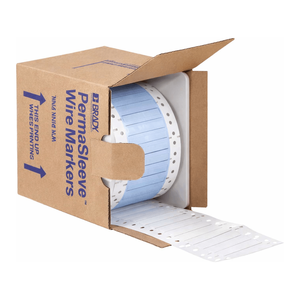 Étiquettes thermorétractables Brady PermaSleeve 3/16 po en PET durable pour imprimantes à 3 cœurs - Product Image 2