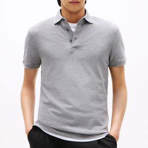 Camiseta Polo Personalizada para Hombre al por Mayor, Lisa, Casual, para Golf o Negocios, Transpirable, de Secado Rápido, Manga Corta, Alta Calidad - Product Image 3