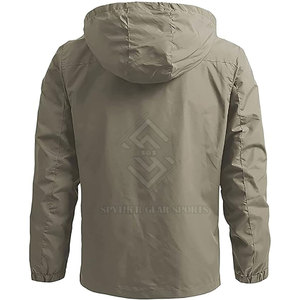 Chaqueta Softshell Casual Hecha en Pakistán, Servicio OEM, Cuello Alto, Cierre Frontal con Cremallera, Ecológica, Transpirable, con Capucha, Larga, para Invierno - Product Image 2