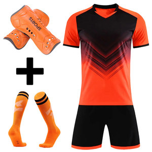Tenues de football pour adultes en polyester 100% sublimé, vêtements de sport en polyester pour hommes, uniformes de football - Product Image 5