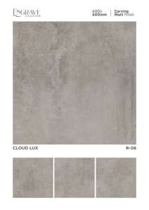 Carreaux de porcelaine décoratifs mats de qualité supérieure 600X600MM 24X24 Carreaux de sol en céramique vitrifiée pour murs et sols intérieurs - Product Image 2